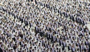 ازدواج همزمان3800جوان در کره‌